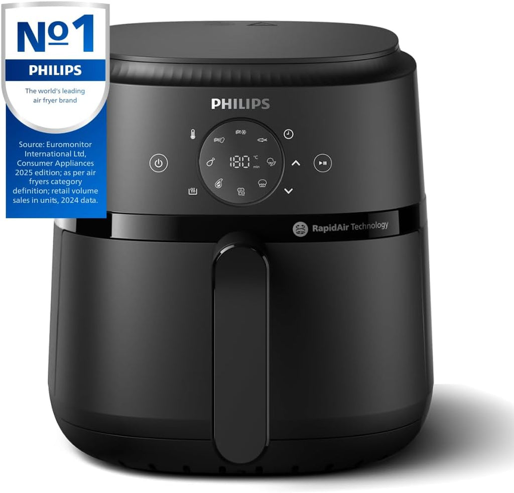 Philips AirFryer 2000 Series Single draw 4.2L, 13 Programs, Dishwasher Safe