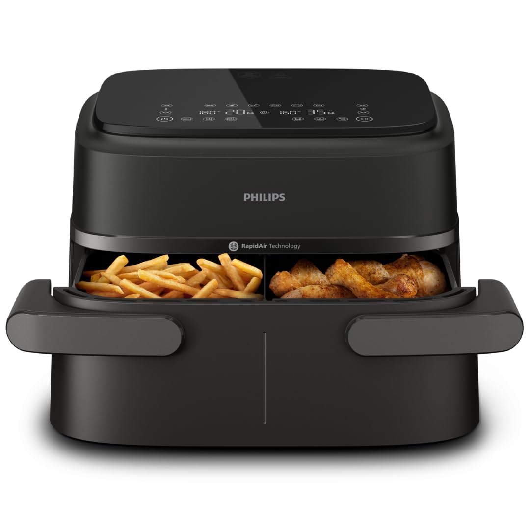Philips AirFryer 2000 Series Single draw 4.2L, 13 Programs, Dishwasher Safe