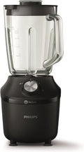 Philips Blender 3000 Series, 450W ProBlend, 1.9L Plastic Jar, Black