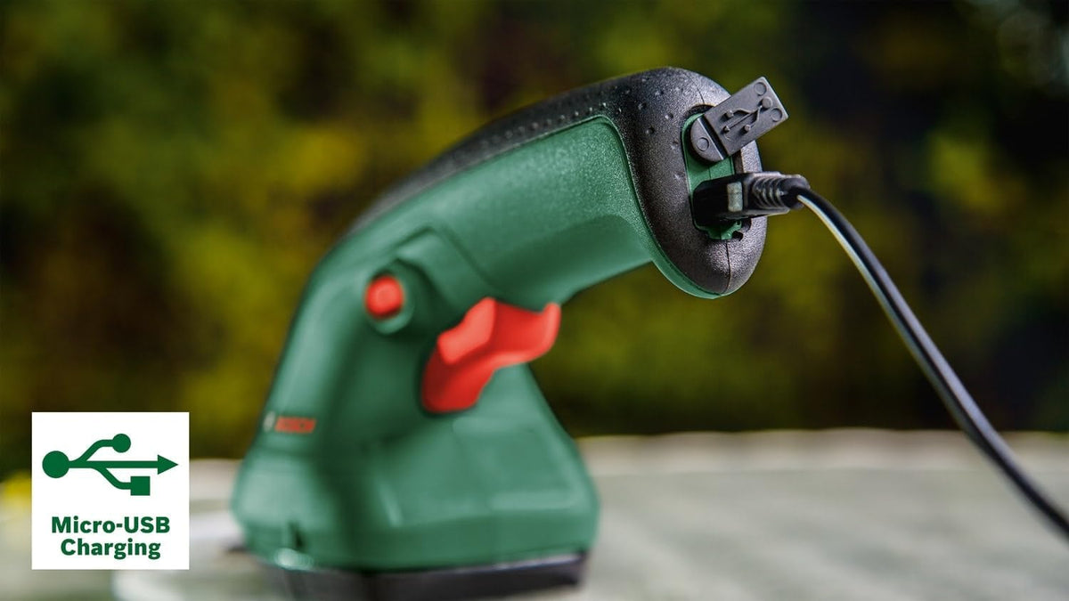 Bosch Cordless Hedge Trimmer and Grass Shear - EasyShear