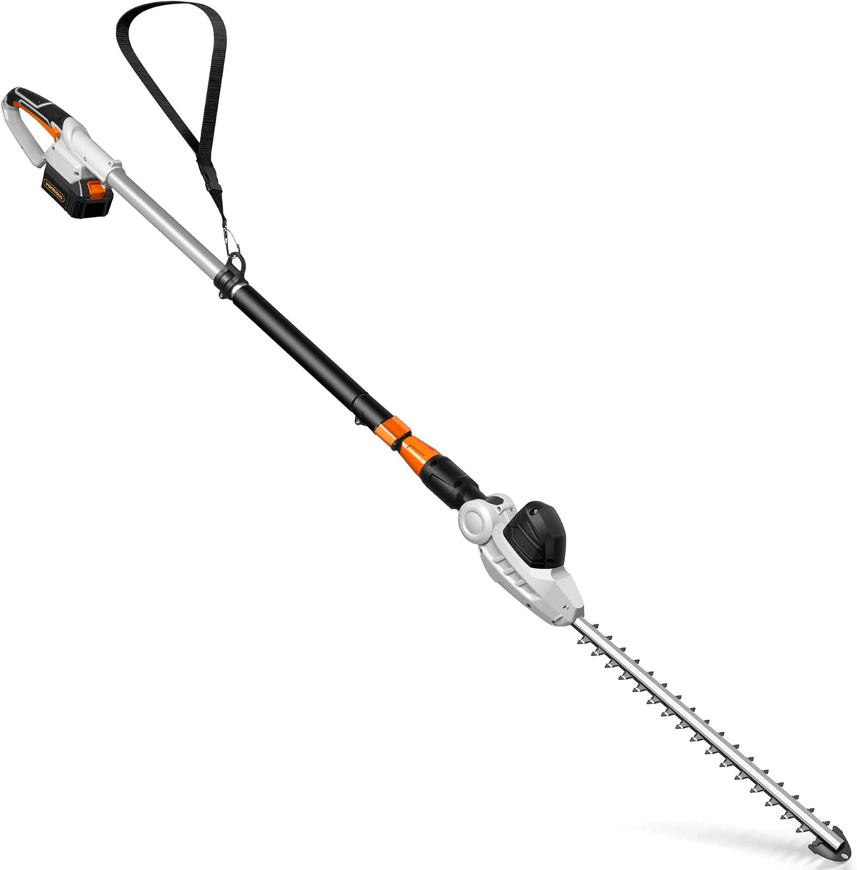 VonHaus Pole Hedge Trimmer Cordless 40V – w/Battery & Charger, 45cm Blade