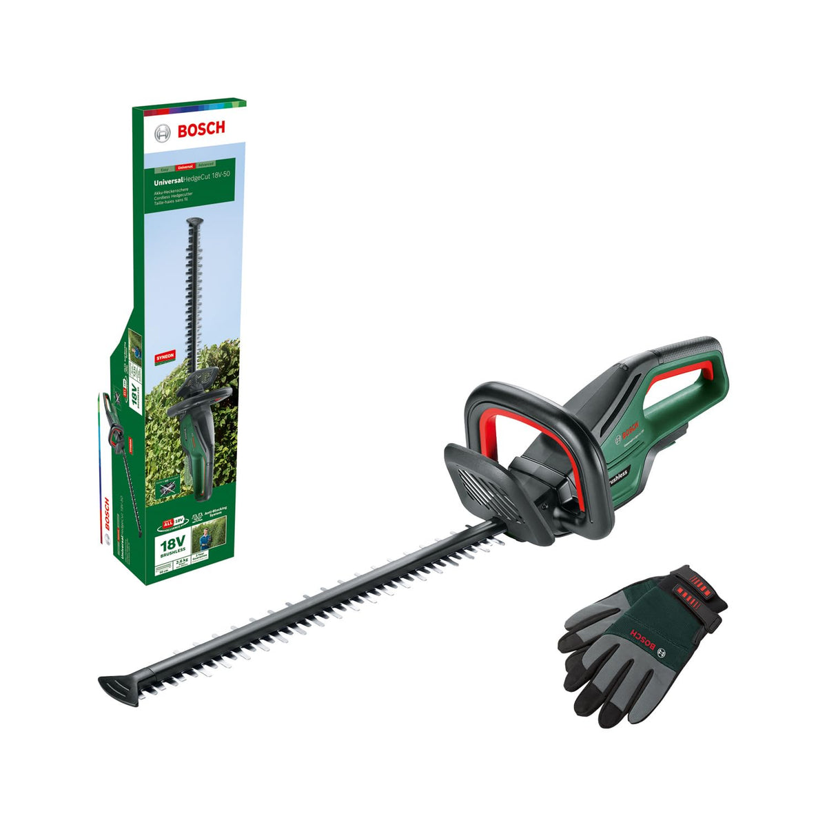 Bosch Cordless Hedge Cutter UniversalHedgeCut 18V-50