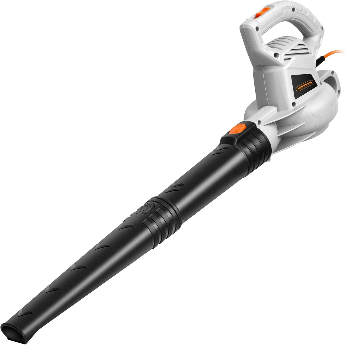 VonHaus Leaf Blower Corded 3000W – 8m Cable, Detachable Chute, 2 Speeds
