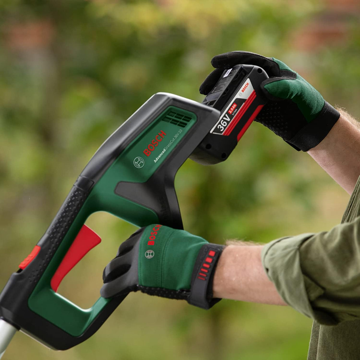 Bosch Cordless Grass Trimmer AdvancedGrassCut 36V-33 Excl. Battery/Charger