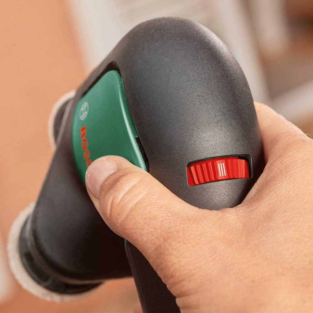 Bosch Cordless sander and polisher EasyCurvSander 12 (without rechargeable battery, 12 volt system, in carton packaging)