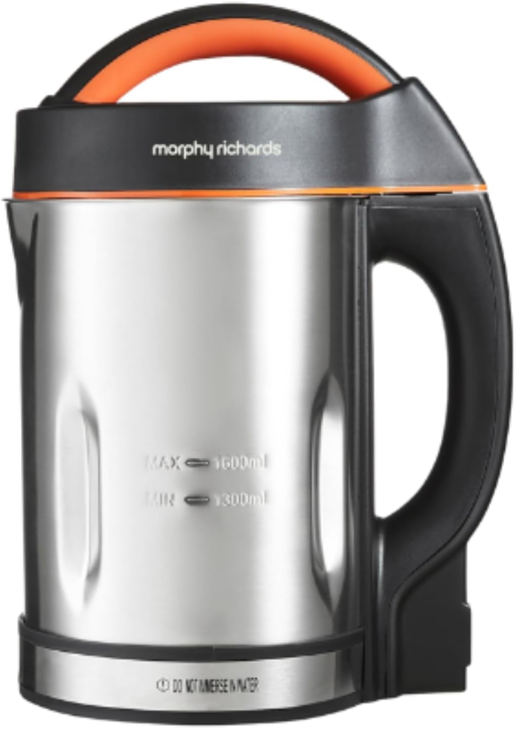 Morphy Richards Classic Soup Maker, 1.6L, Multi-Settings, LED Displayed Panel, Motorised Blade, Stainless Steel, 1000W, 48822