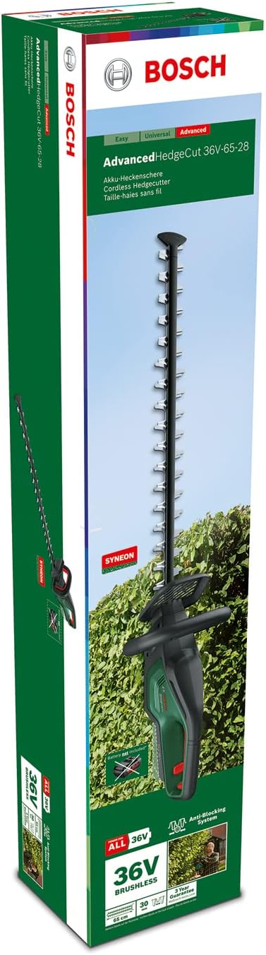 Bosch Cordless Hedge Cutter AdvancedHedgeCut 36V-65-28