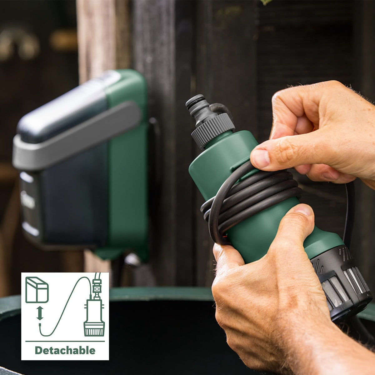 Bosch Cordless Submersible Water Pump GardenPump 18V-2000