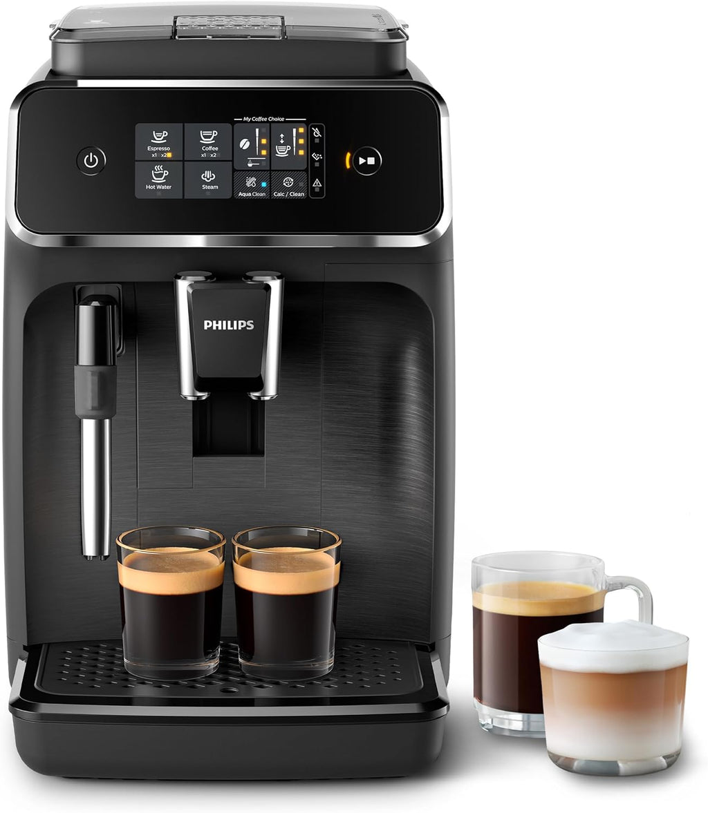 PHILIPS 2200 Series Bean to Cup Coffee Machine, 2 Drinks One Touch