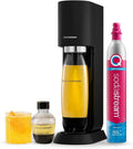 SodaStream MIX™, Sparkling Drink maker & Soda Maker, Carbonates Any Drink, With 1L Dishwasher Safe Carbonating Bottle and 1 CO2 Cylinder/Carbonator, Makes Up To 60L* Drinks, Black