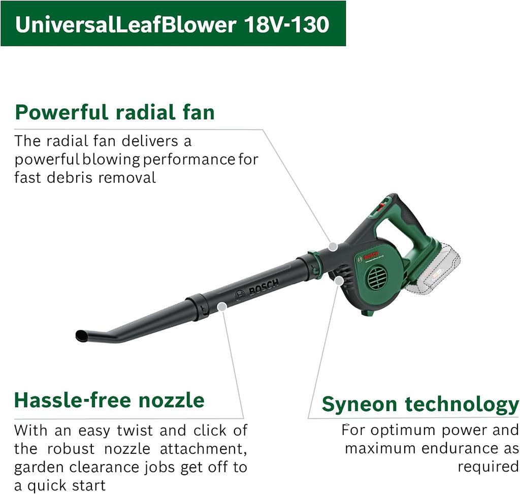 BOSCH UNILEAFBLOW:18V-130N