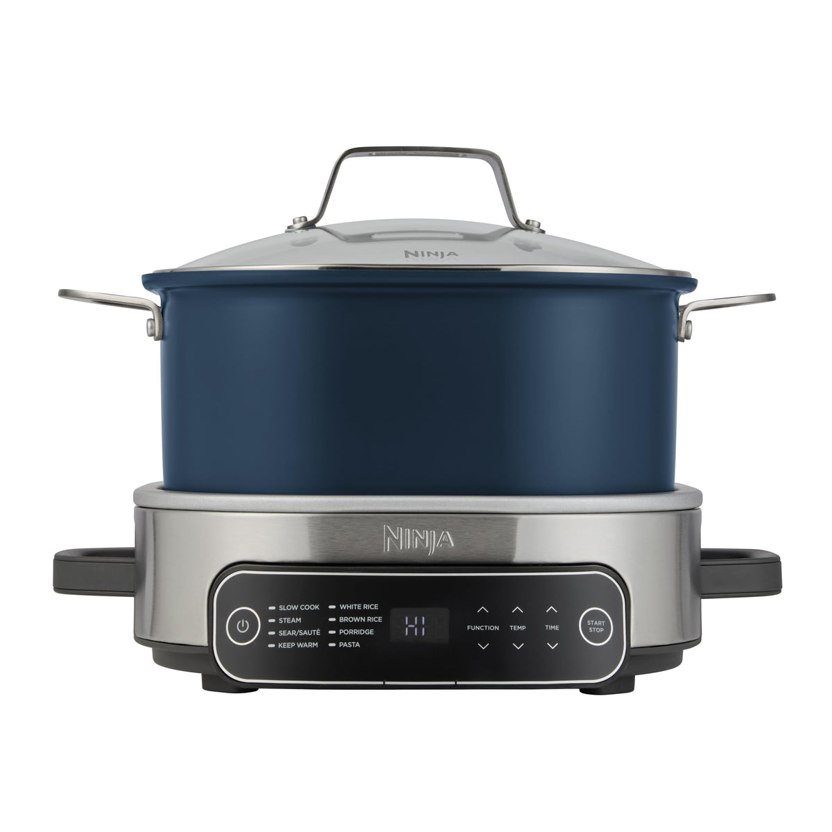 Ninja Foodi PossibleCooker, 8-in-1 8L Slow Cooker, Sea Salt Grey MC1001UK