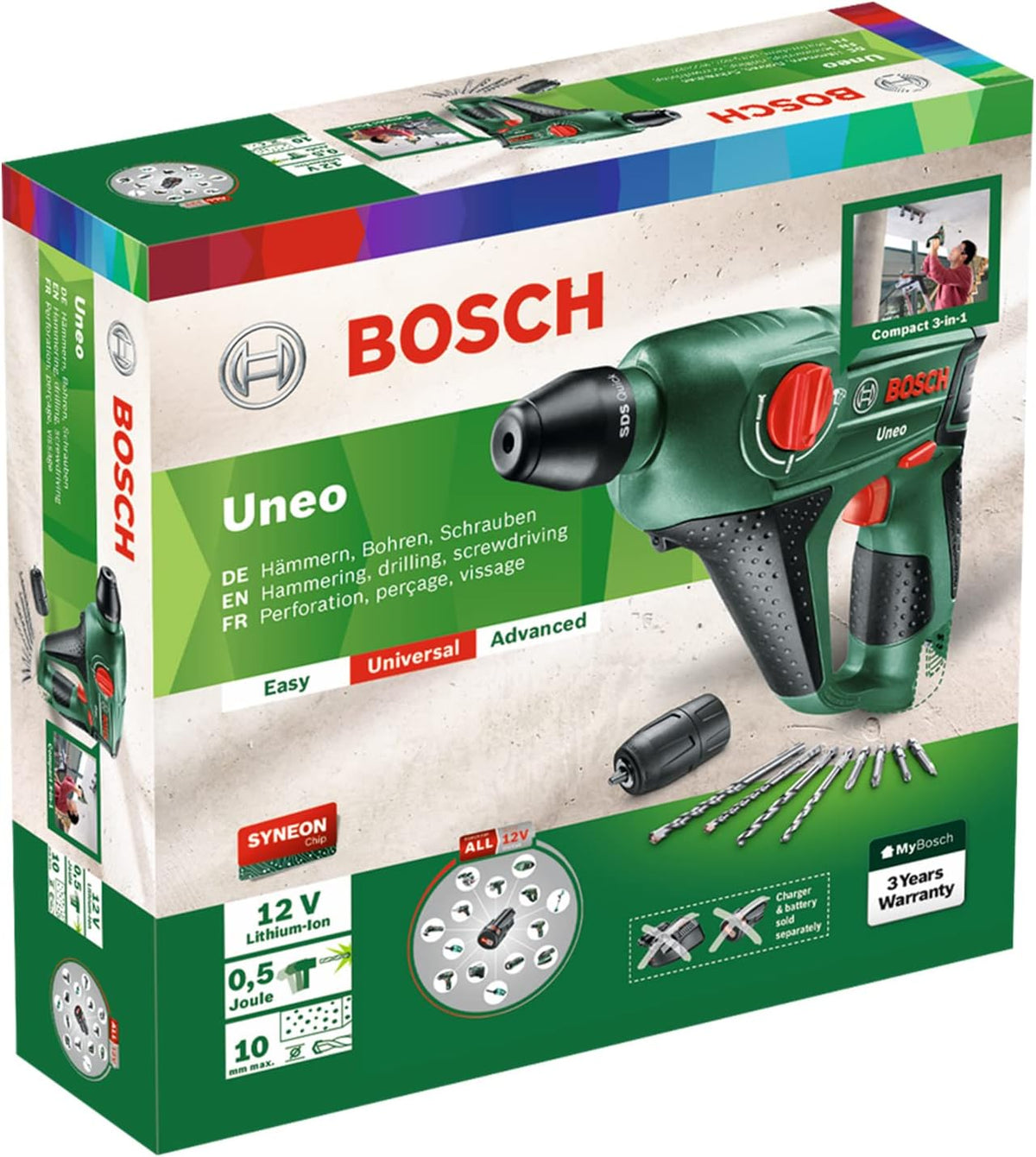 Bosch Cordless Rotary Hammer Uneo