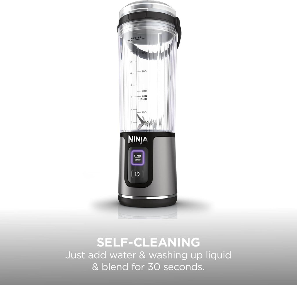 Ninja Blast 530ml Portable Blender, Leakproof Lid, Black, BC151UKBK