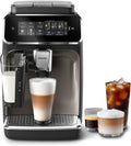 PHILIPS 3300 Series Bean to Cup Coffee Machine, LatteGo, 6 Hot/Iced Drinks