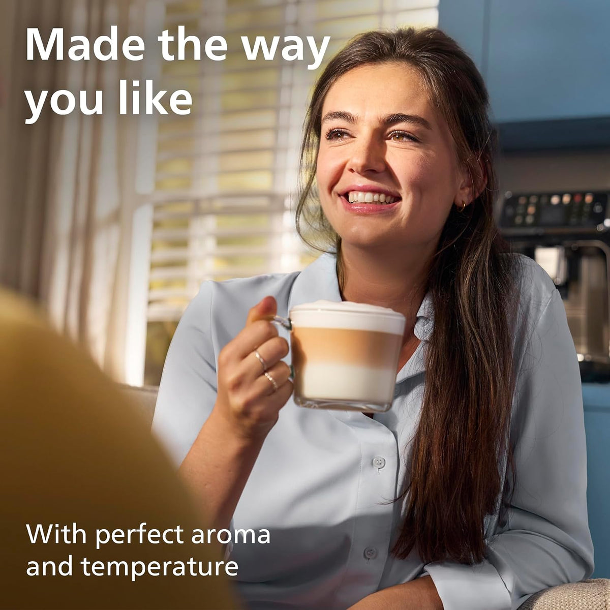 PHILIPS 2200 Series Bean to Cup Coffee Machine, 2 Drinks One Touch