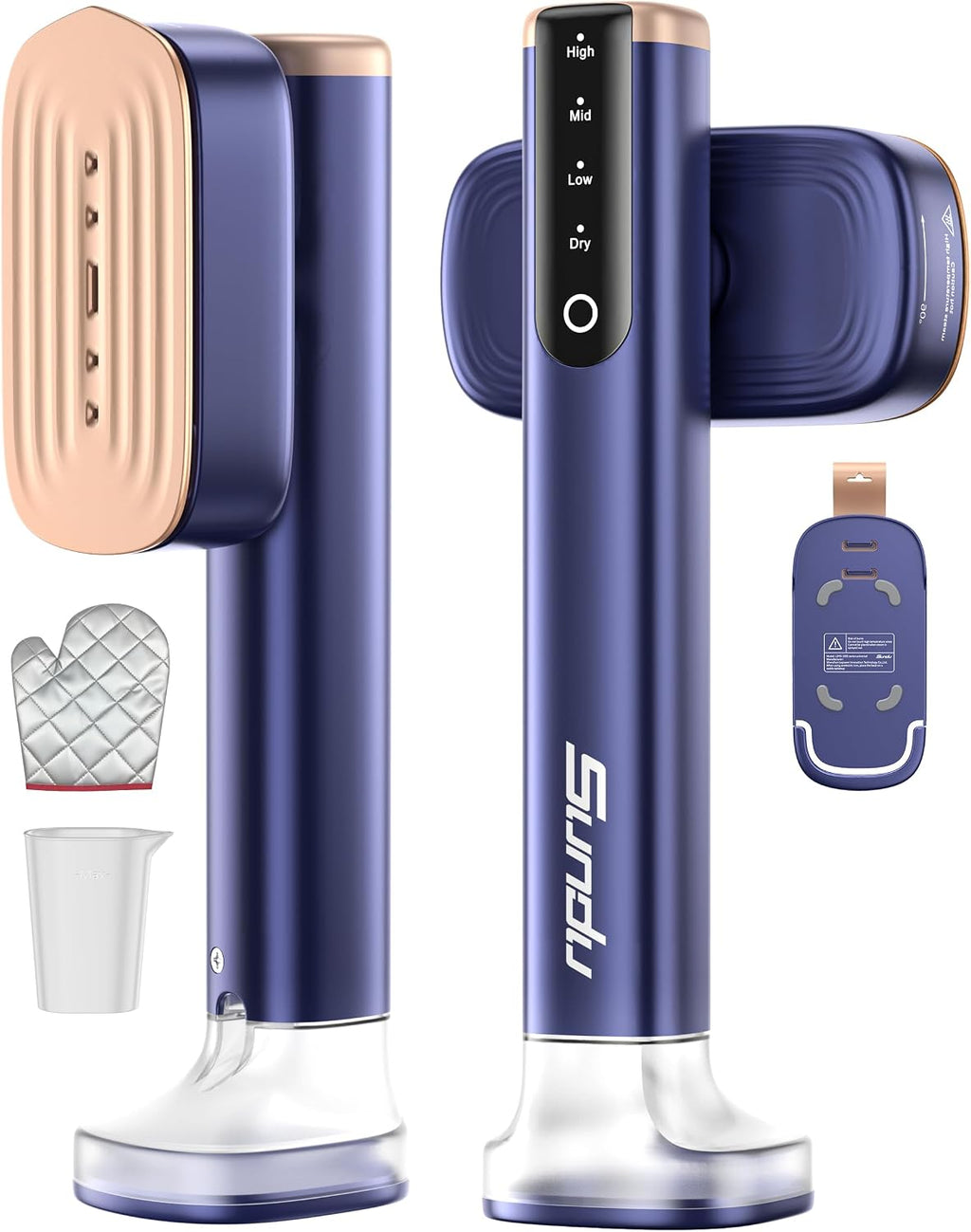 Sundu Steamer, 15s Heat-up, 180ml, Gloves, 35min for Travel & Home