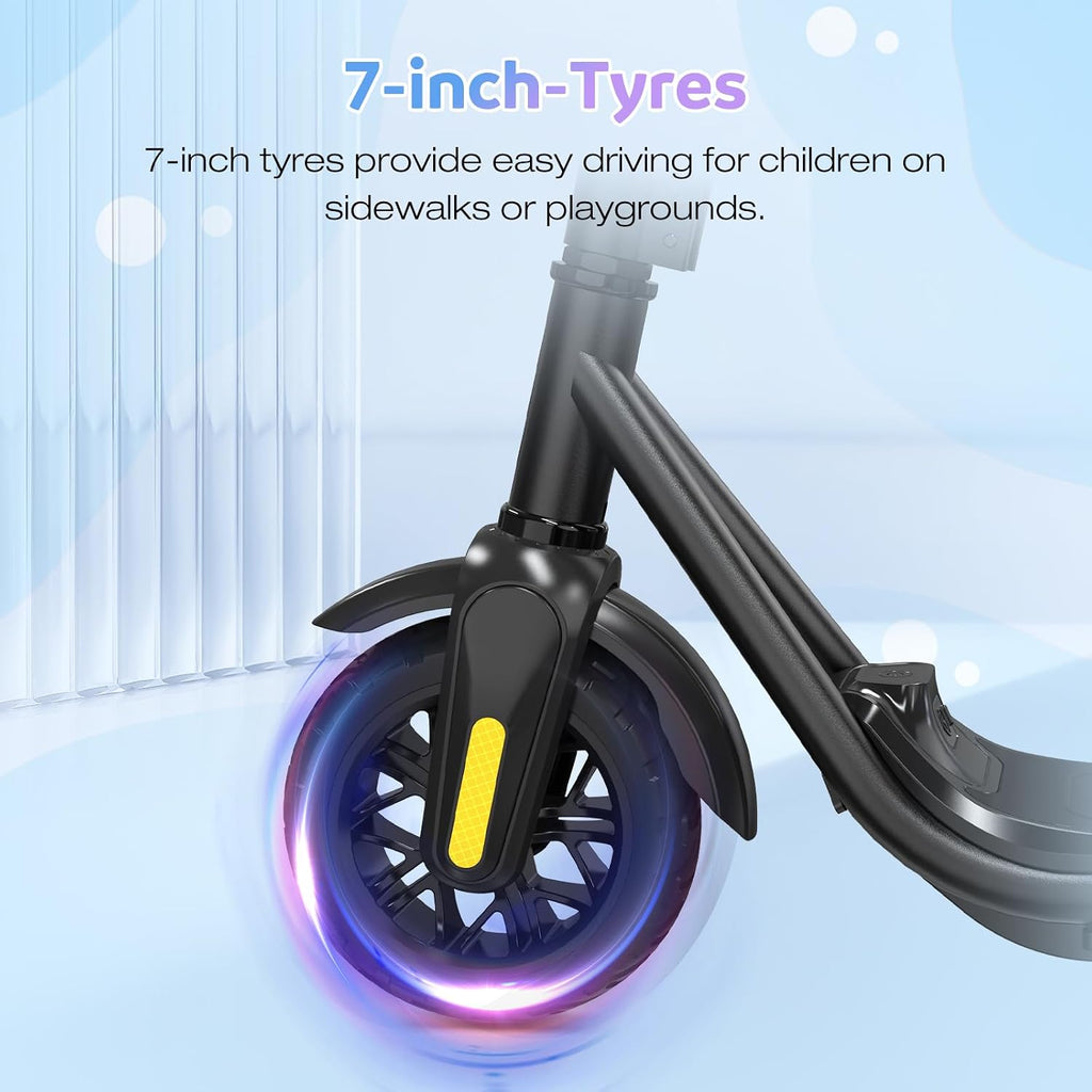EVERCROSS E6 Kids Electric Scooter, Bluetooth Music, Up to 20 km Range