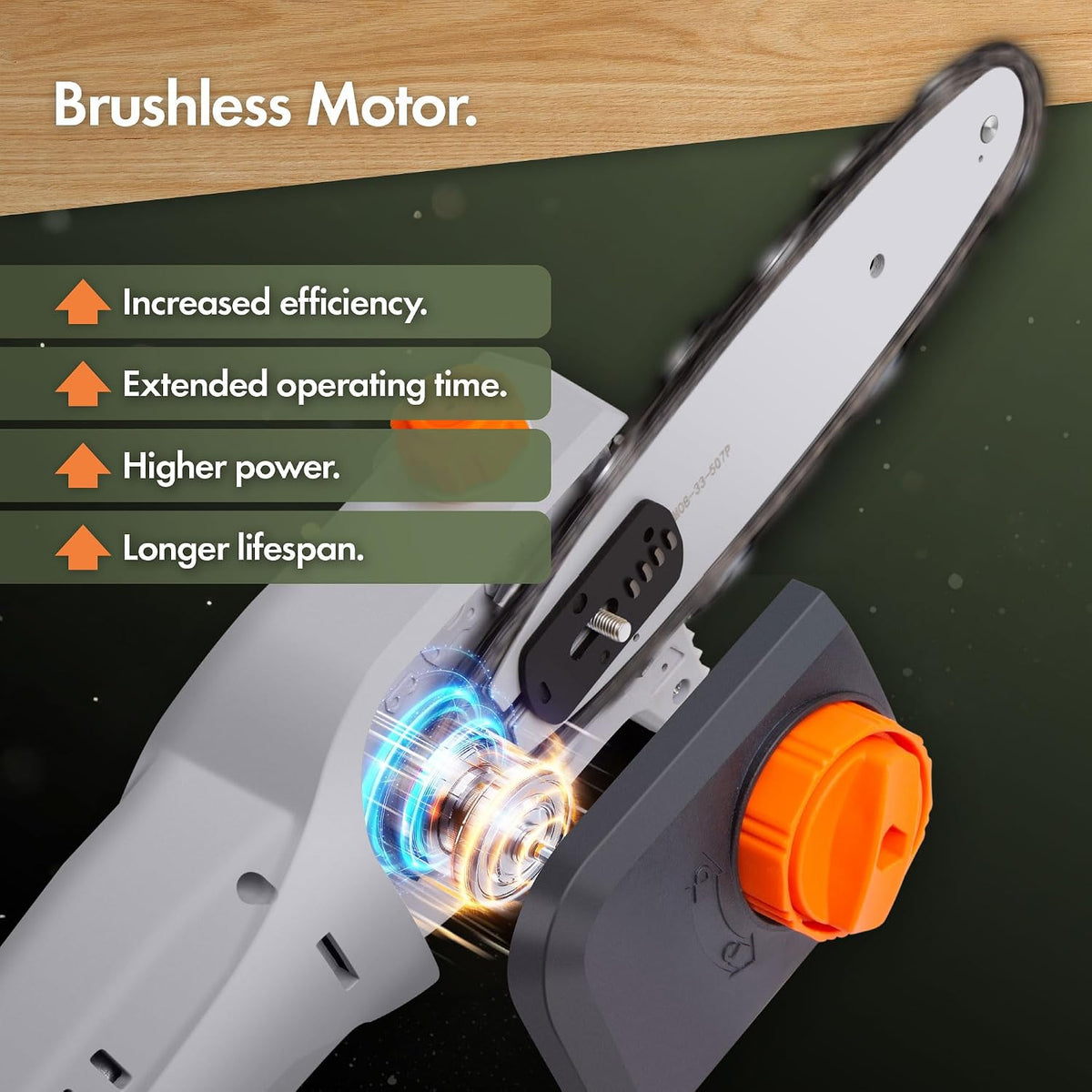 VonHaus Pole Chainsaw Cordless 20V – w/Battery & Charger, G-Series