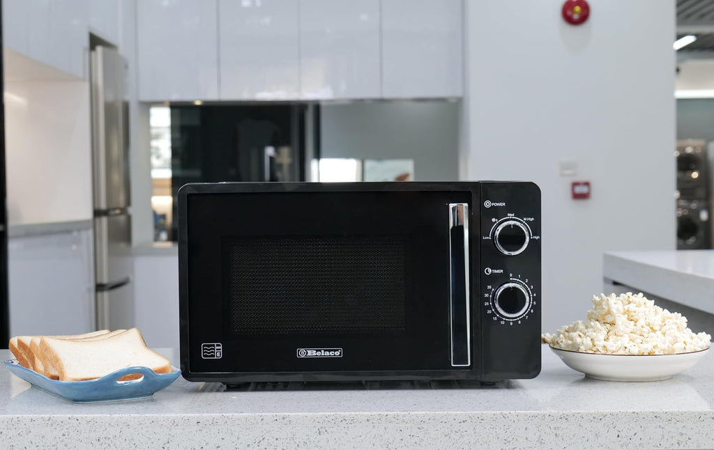 Belaco 800W Microwave Compact Size Microwave Oven with Manual Control