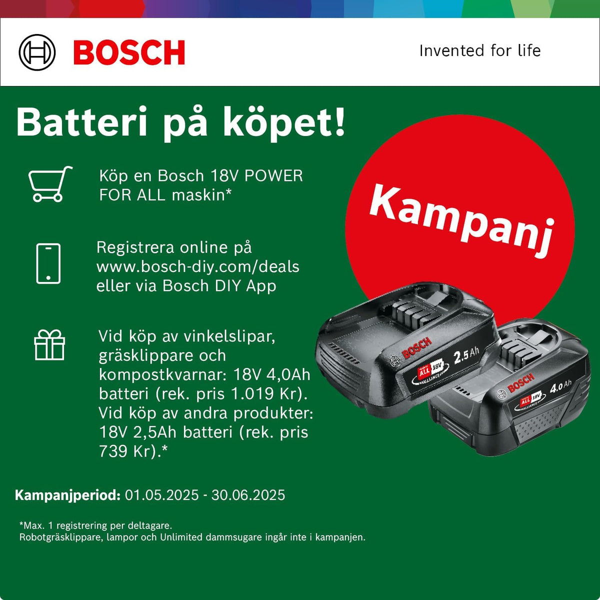 Bosch Cordless Submersible Water Pump GardenPump 18V-2000