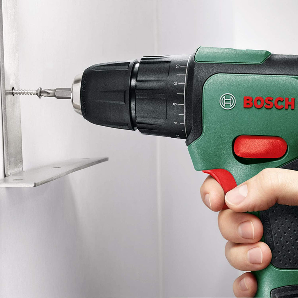 Bosch Cordless Combi Drill EasyImpact 12 (1x Battery, 12 Volt Sstem, in Soft Storage Bag)