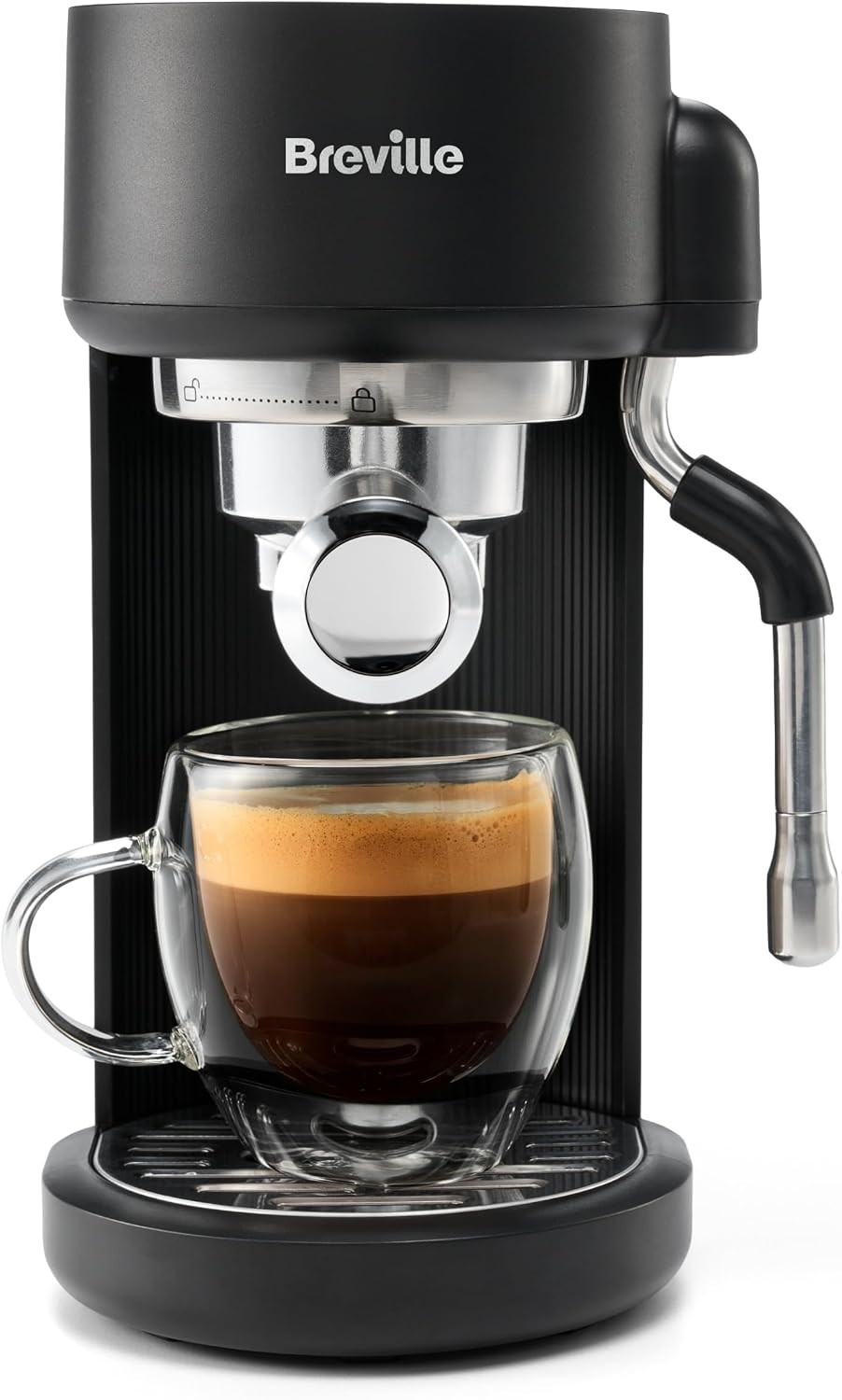 Breville Pixl Compact Espresso Maker, Black, VCF193