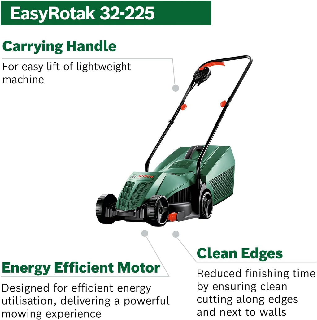 Bosch Corded Lawnmower EasyRotak 32-225