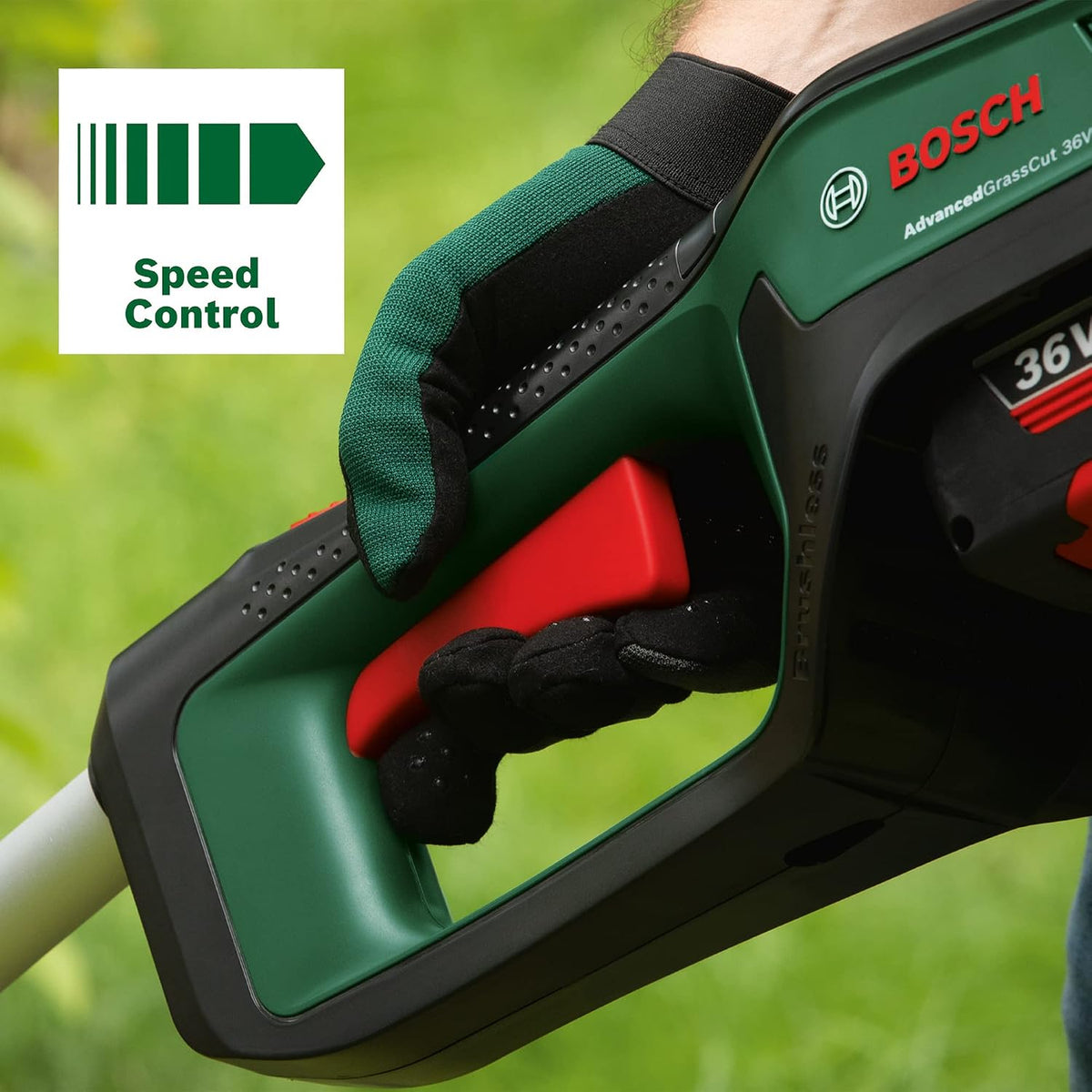 Bosch Cordless Grass Trimmer AdvancedGrassCut 36V-33 Excl. Battery/Charger