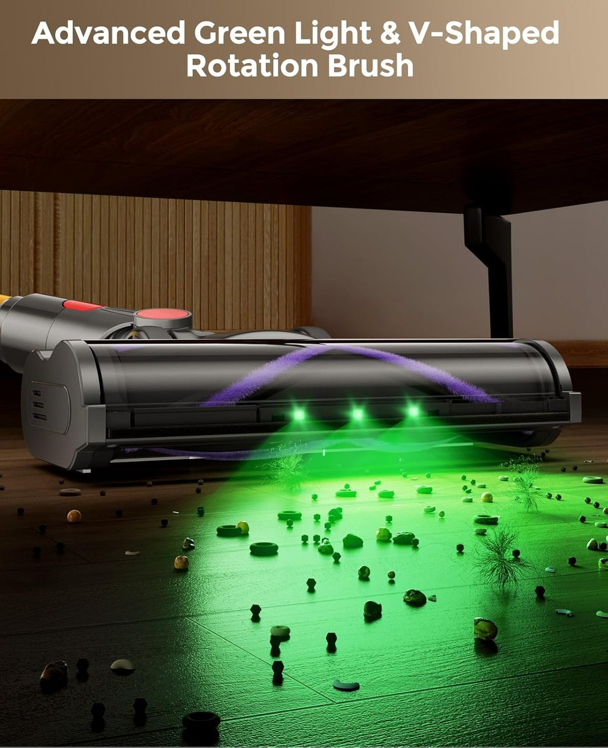 VACTechPro Cordless Vacuum Cleaner, 35KPa/45Mins Lightweight Stick Vacuum