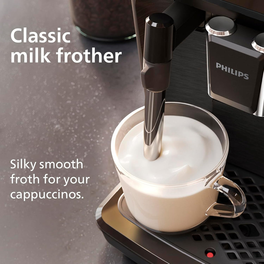 PHILIPS 2200 Series Bean to Cup Coffee Machine, 2 Drinks One Touch