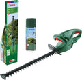 Bosch Cordless Hedge Cutter EasyHedgeCut 18-45 (Without Battery, 18 Volt System, Blade Length 45 cm, Lubricant Spray for Hedge Cutters 250 ml Included, in Carton Packaging) – Amazon Edition