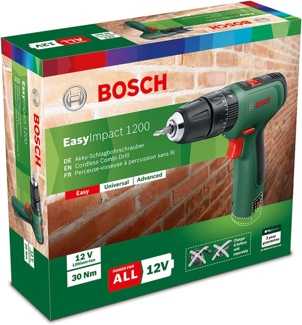 Bosch Cordless Impact Drill EasyImpact 1200