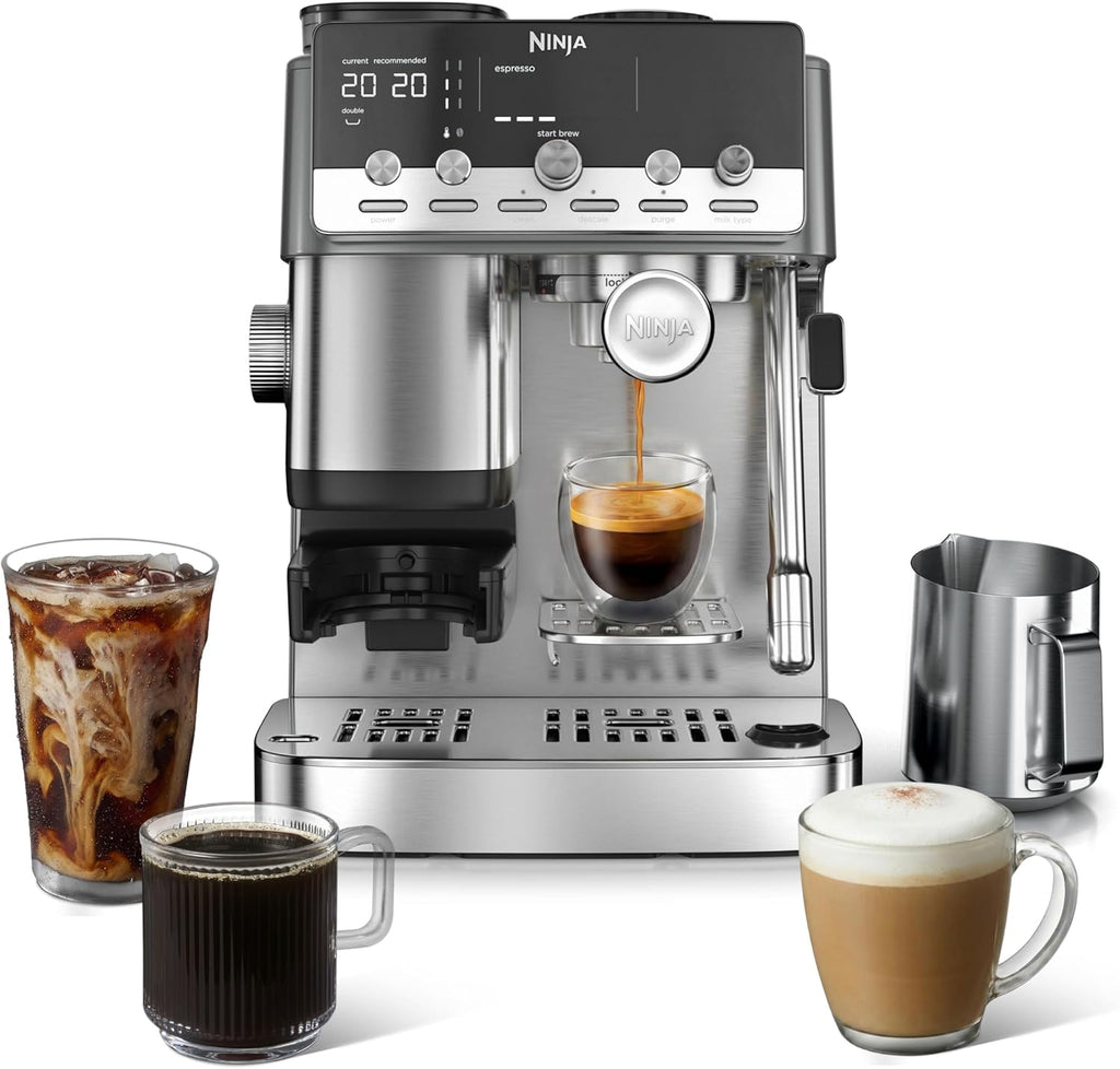 Ninja Luxe Café Mini 2-in-1 Espresso and Filter Coffee Machine ES351UK
