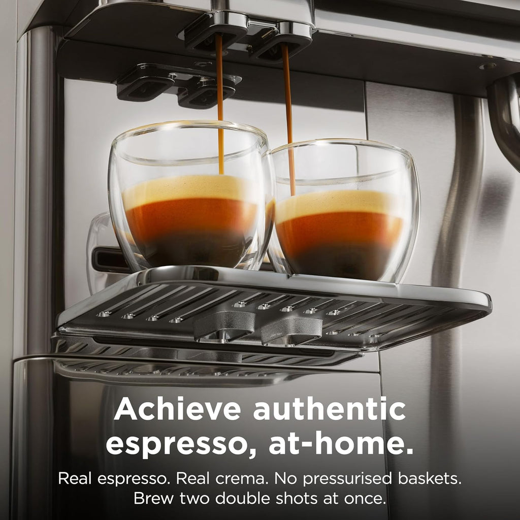 Ninja AutoBarista Automatic Espresso Machine, Silver AE1021UK