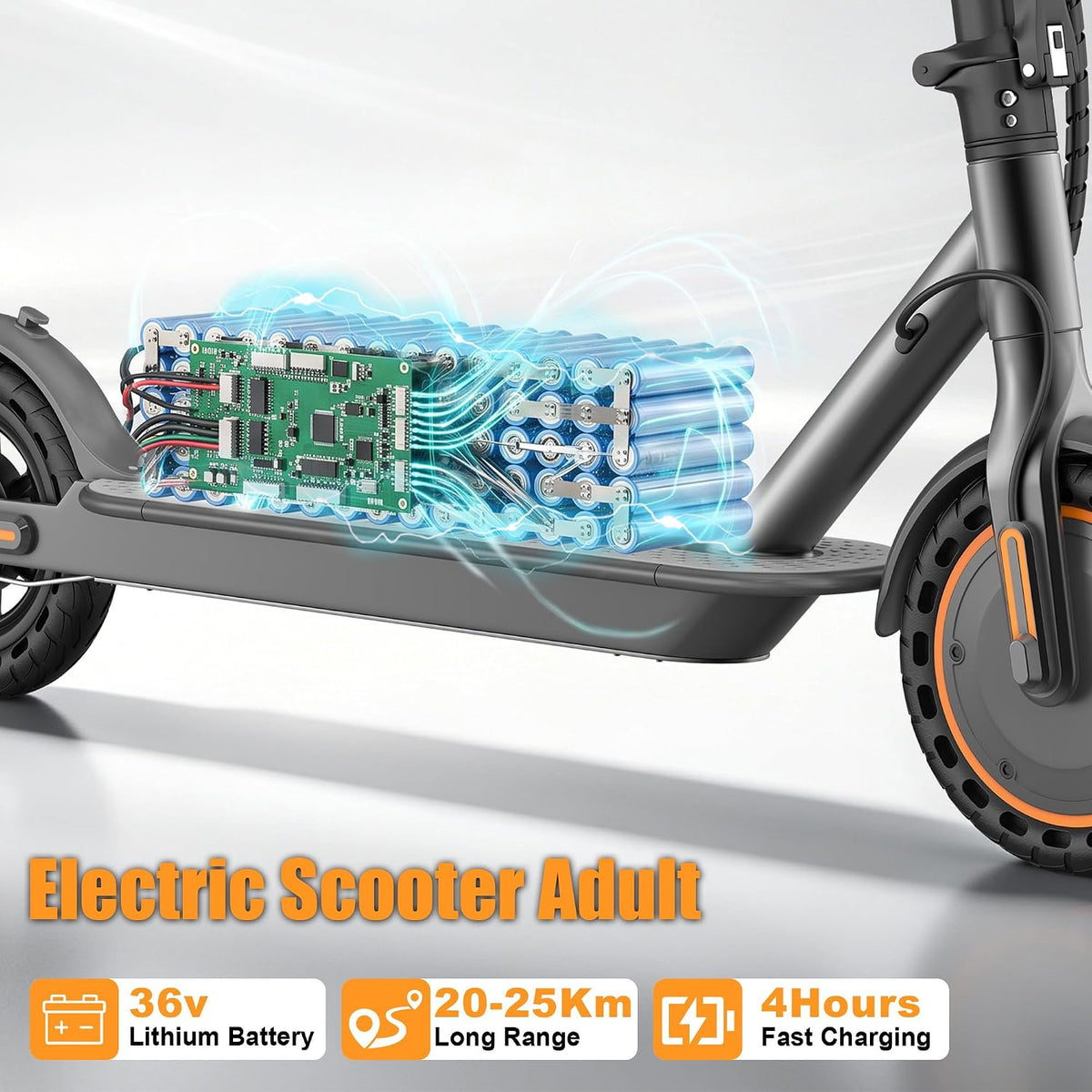 Electric Scooter, Electric Scooter Adult 350W with 25-35KM Range