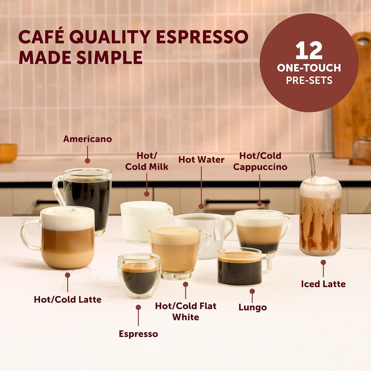 Breville Prima Latte AutoLuxe Espresso Maker, White (VCF194)