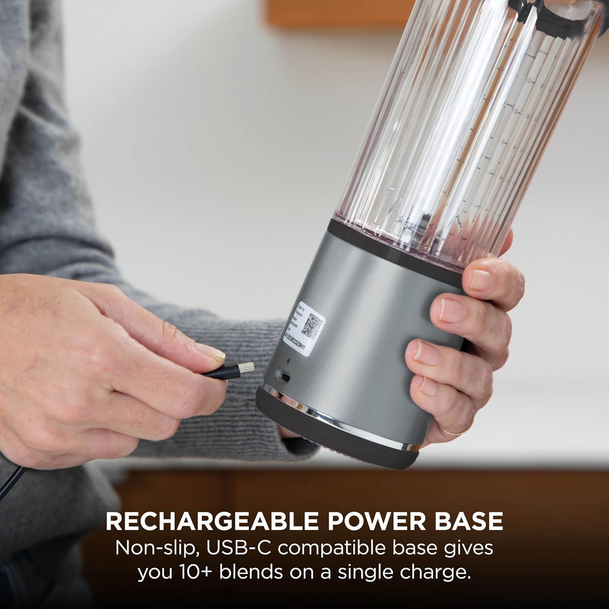 Ninja Blast 530ml Portable Blender, Leakproof Lid, Black, BC151UKBK