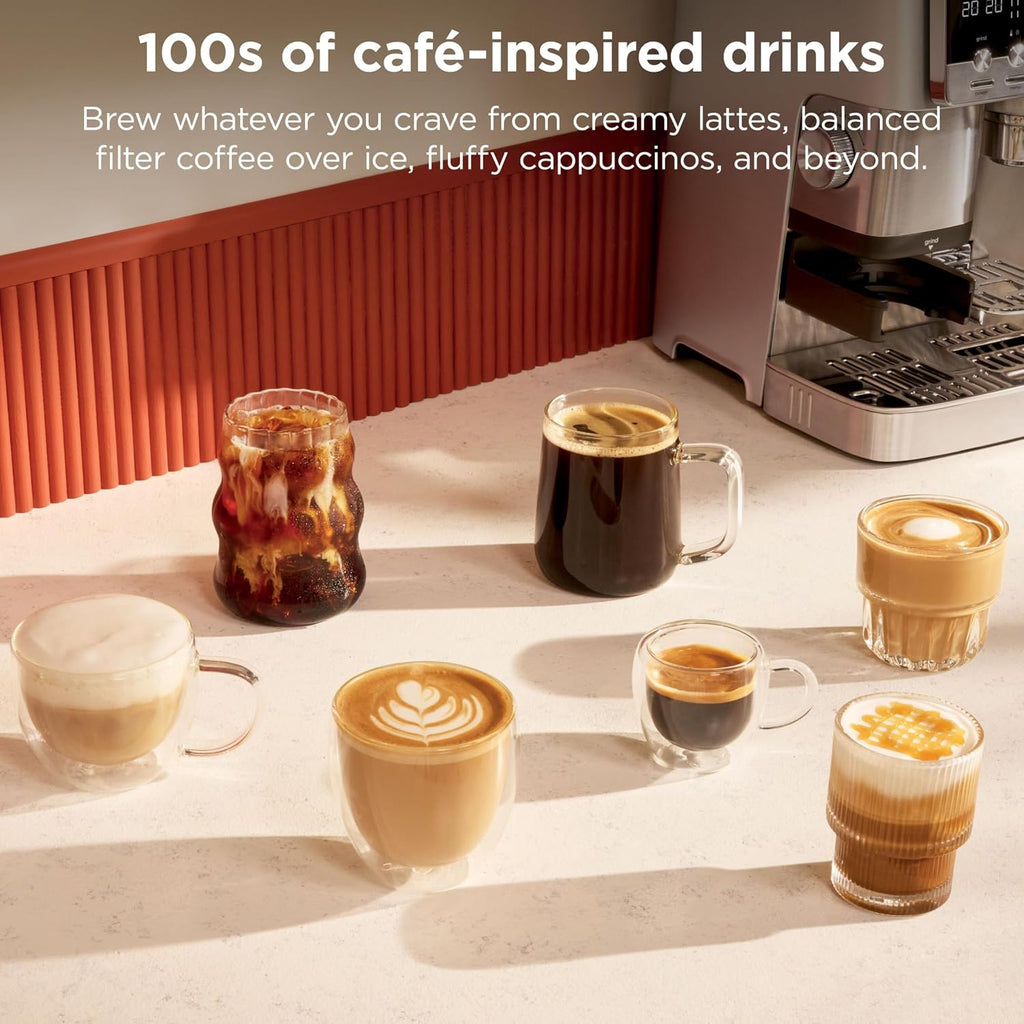 Ninja Luxe Café Mini 2-in-1 Espresso and Filter Coffee Machine ES351UK