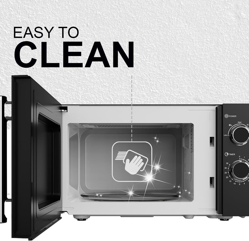 Belaco 800W Microwave Compact Size Microwave Oven with Manual Control
