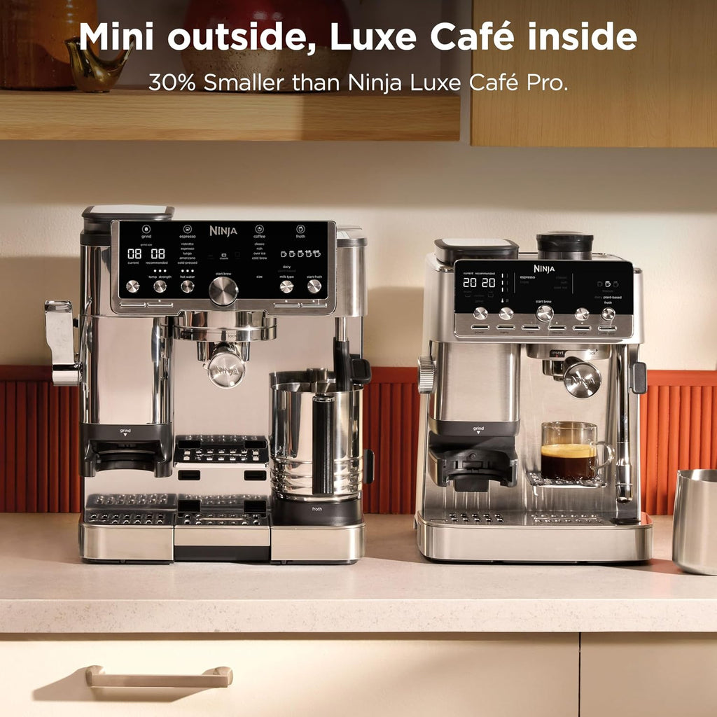 Ninja Luxe Café Mini 2-in-1 Espresso and Filter Coffee Machine ES351UK