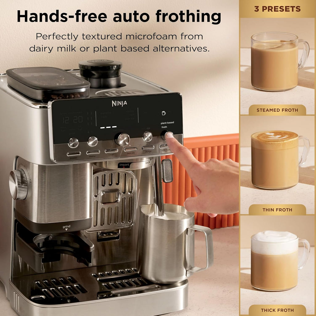 Ninja Luxe Café Mini 2-in-1 Espresso and Filter Coffee Machine ES351UK