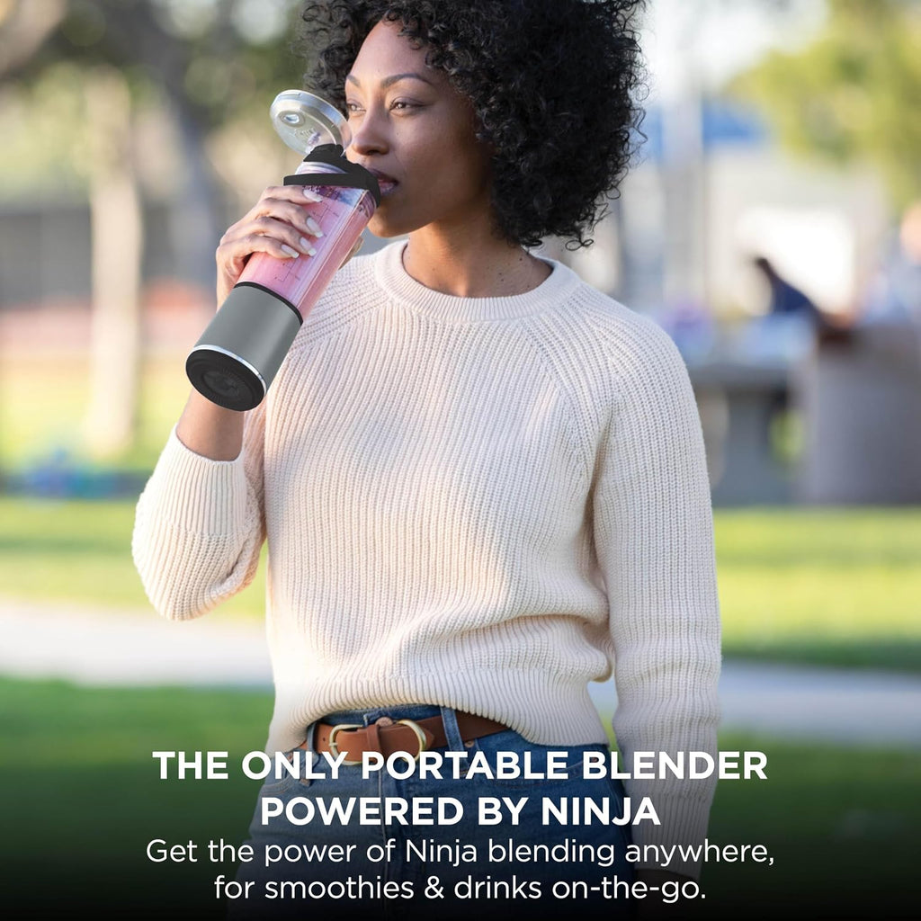 Ninja Blast 530ml Portable Blender, Leakproof Lid, Black, BC151UKBK