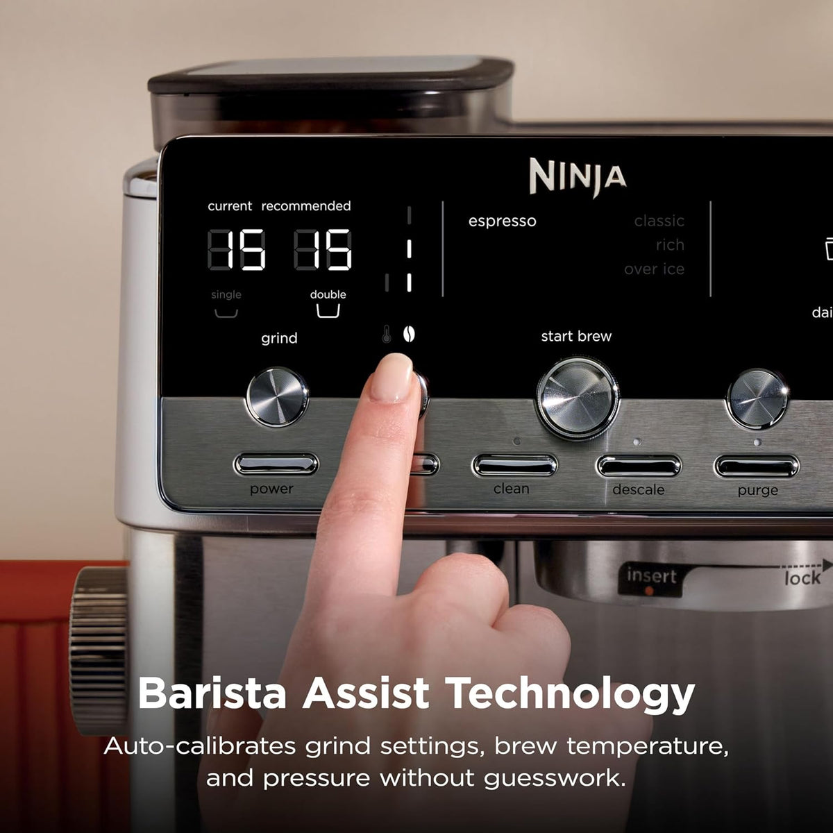 Ninja Luxe Café Mini 2-in-1 Espresso and Filter Coffee Machine ES351UK