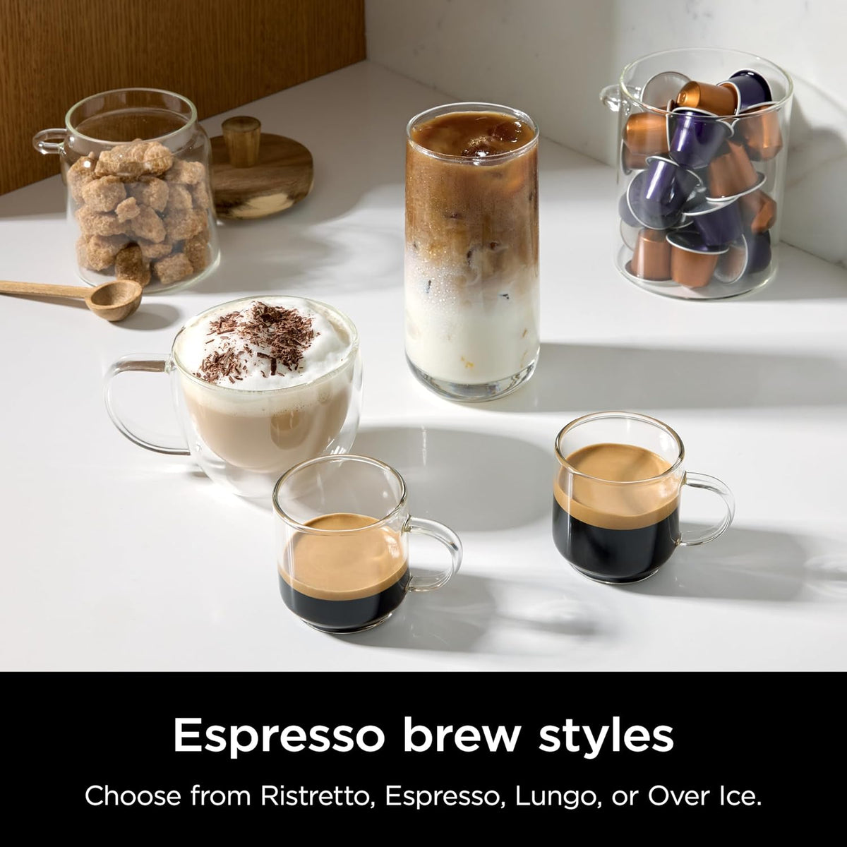 Ninja Prestige 2-in-1 Filter Coffee and Pod Capsule Machine, Black CFN802UK