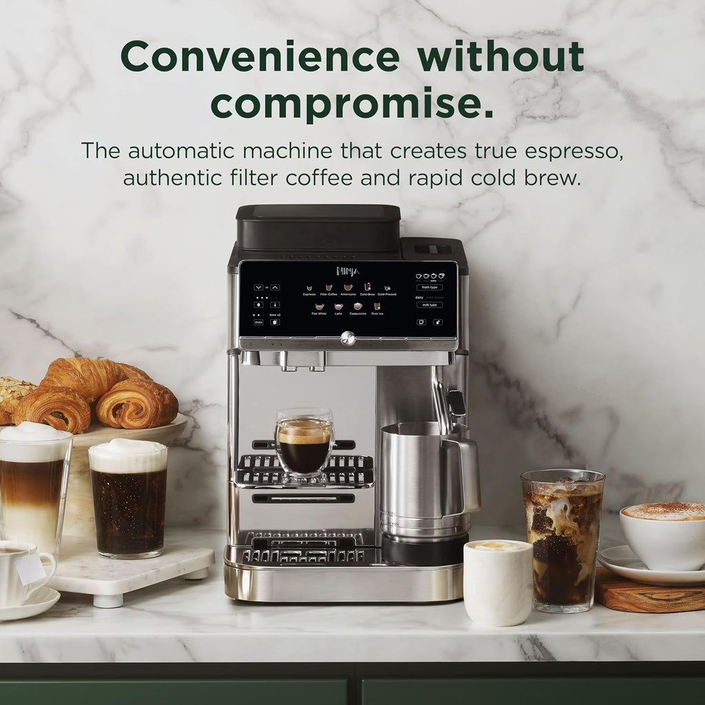 Ninja AutoBarista Automatic Espresso Machine, Silver AE1021UK