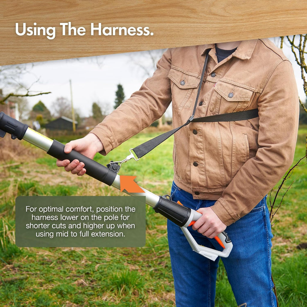 VonHaus Pole Chainsaw Cordless 20V – w/Battery & Charger, G-Series
